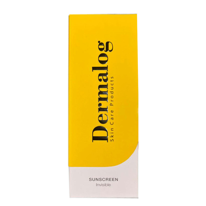 کرم ضد آفتاب فاقد چربی  بی رنگ SPF50 درمالوگ  OIL FREE INVISIBLE SUNSCREEN CREAM DERMALOG