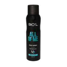 اسپری بدن مردانه مدل All Of Me بیول BIOL ALL OF ME BODY SPRAY FOR MEN