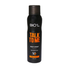 اسپری بدن مردانه مدل Talk To Me بیول BIOL TALK TO ME BODY SPRAY FOR MEN