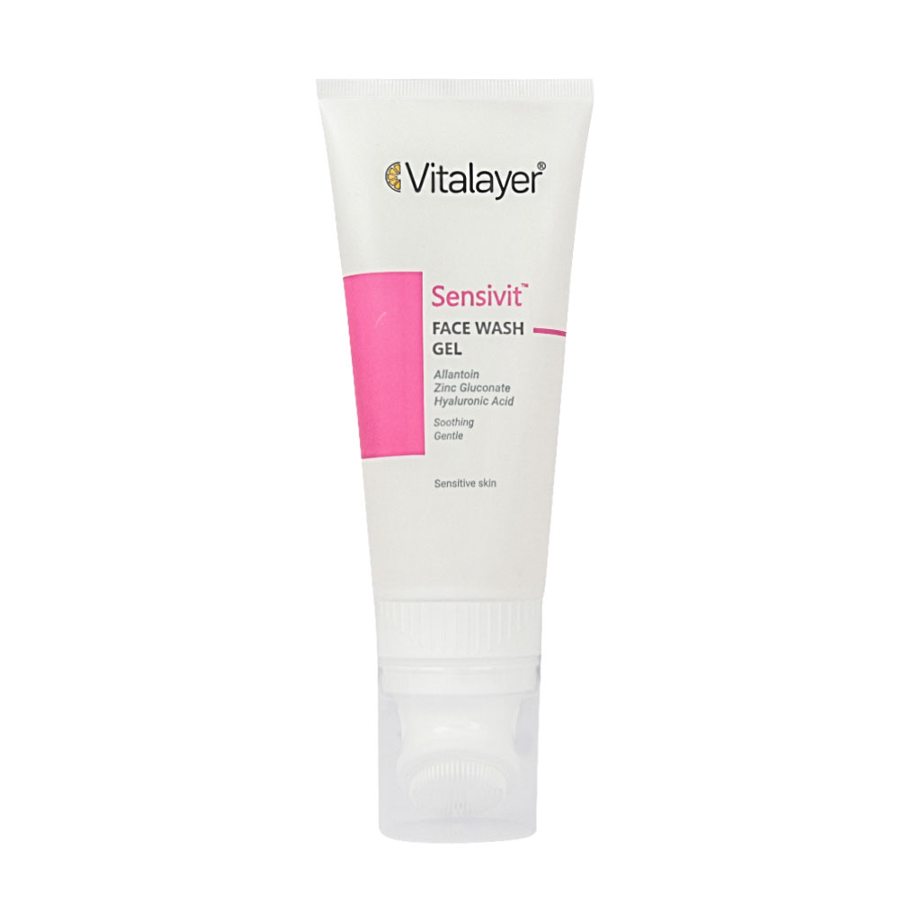ژل شستشوی صورت ویتالیر مدل سنسیویت Vitalayer Sensivit face gel wash