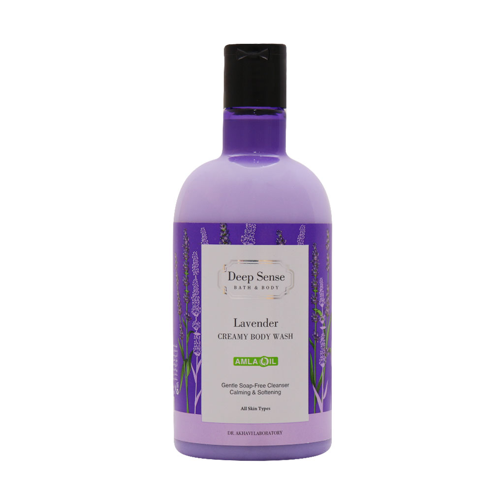 شامپو بدن کرمی لوندر دیپ سنس مناسب انواع پوست Seagull lavender creamy body shampoo