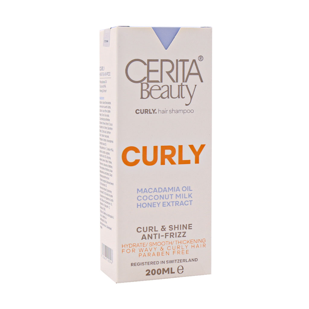شامپو مناسب موی فر سریتا بیوتی Cerita beauty curly shampoo