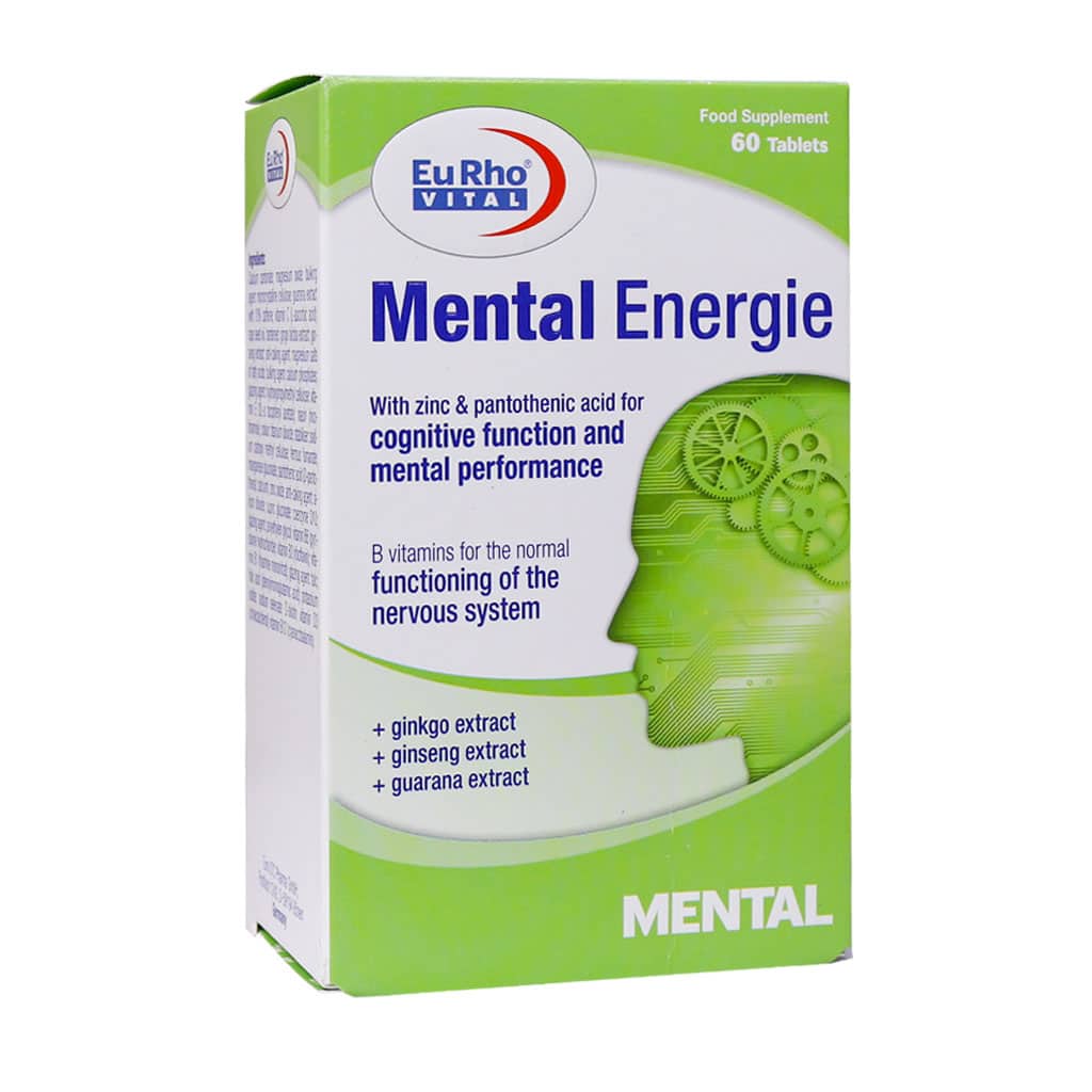 قرص منتال انرژی یوروویتال Eurho Vital Mental Energie