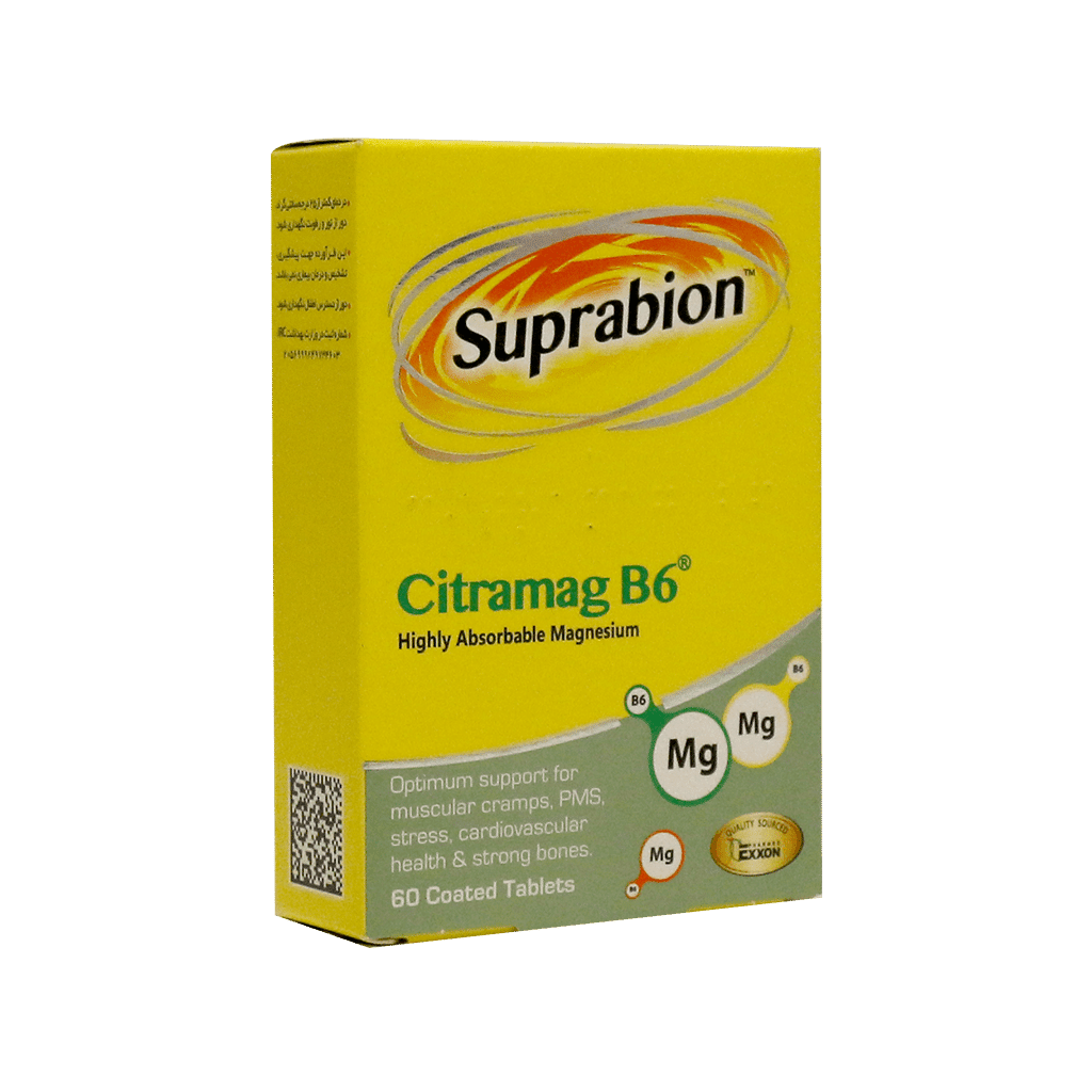 قرص سیترامگ B6 سوپرابیون Suprabion Citramag B6