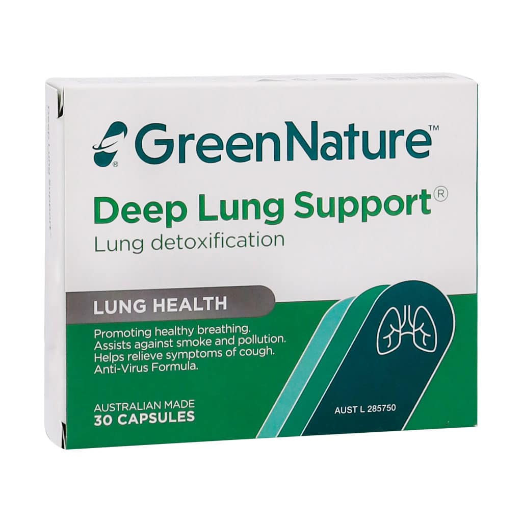 کپسول دیپ لانگ ساپورت گرین نیچر Green Nature Deep Lung Support