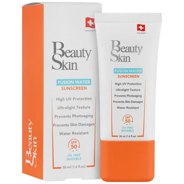 ضدآفتاب فیوژن واتر بیوتی اسکین اس پی اف 50 SUN SCREEN SDF50 FUSION WATER